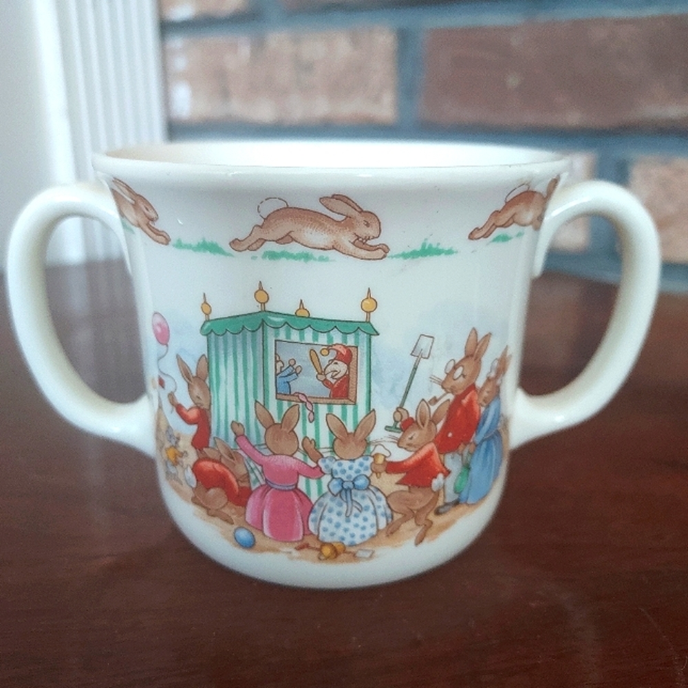 Vintage 1936 Royal Doulton China Bunnykins Mug